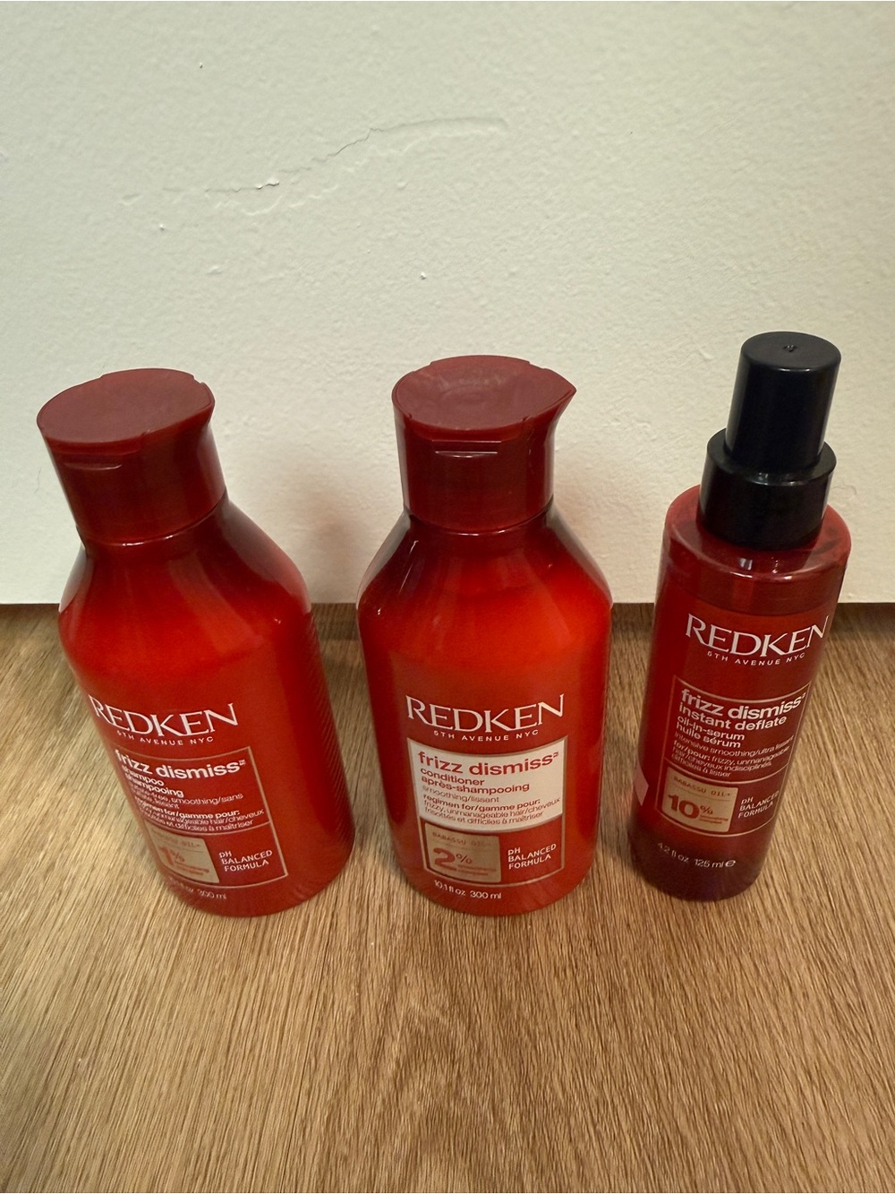 Brand New REDKEN Frizz Dismiss Bundle